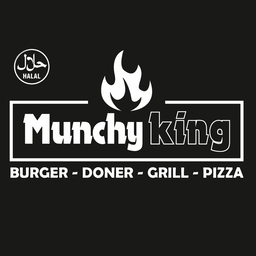 Munchy King Bolton logo.
